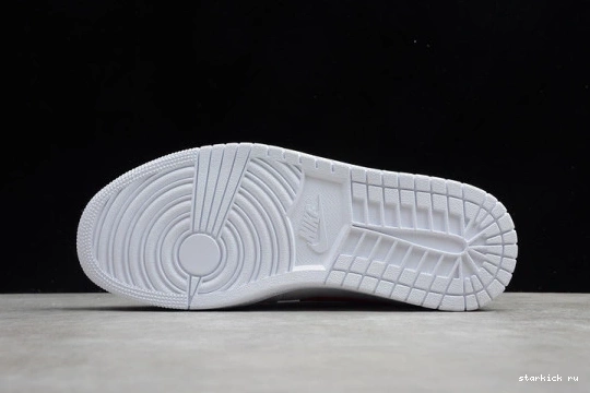 Red 1 Jordan University (W) White Mid BQ6472-106 BQ6472-106 0114